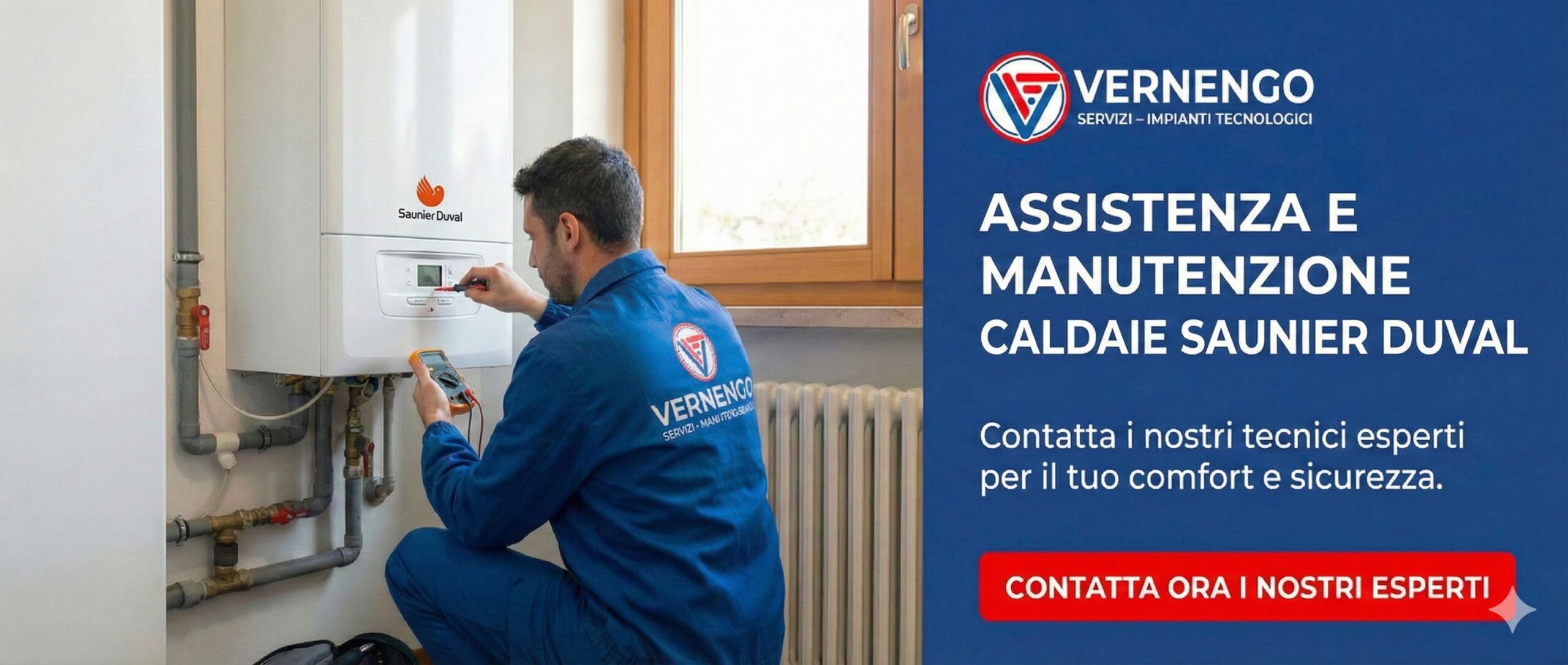 manutenzione caldaia Saunier Duval