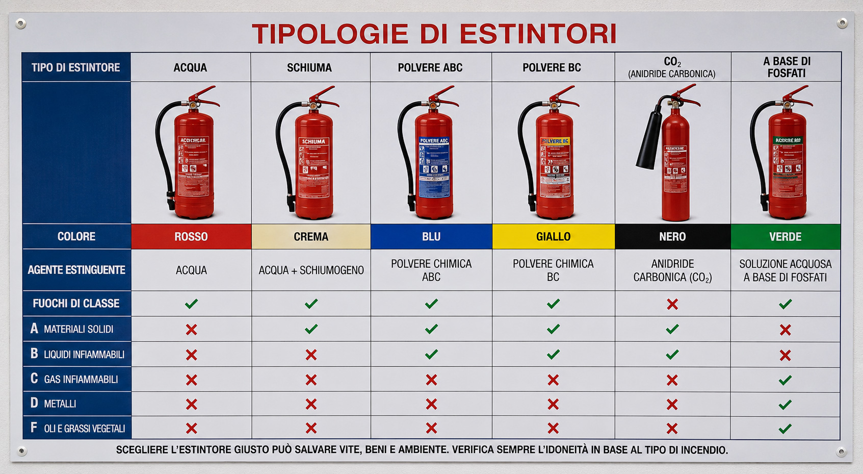 guida manutenzione estintori